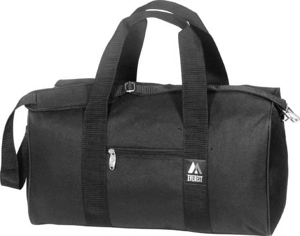 Unisex Basic Gear Duffle Bag, Medium Black